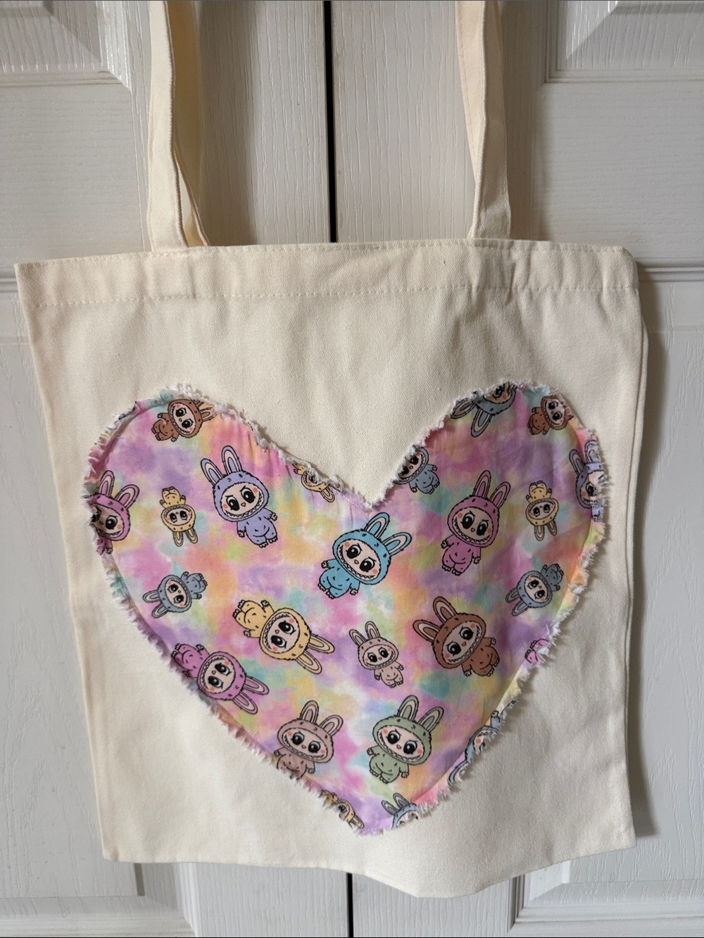 Awe what a cute homemade bag for Labubu kids !